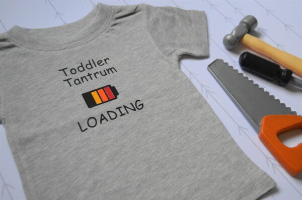 Toddler Tantrum Loading Kids T-Shirt - hidden - Image 2